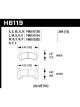 Hawk DTC-80 For 76-88 Chevy Camaro Rear Race Brake Pads