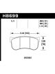 Hawk Brembo GT-3 Caliper 25mm Thick Wide Annulus DTC-60 Race Brake…