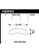 Hawk For 08-16 Ford E-450 Super Duty Super Duty Street Rear Brake P…