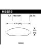 Hawk For 05-15 Nissan Frontier 2WD/4WD 05-15 Nissan Xterra HPS Stre…