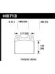 Hawk For 65-69 Porsche 911/912 HPS 5.0 Street Rear Brake Pads