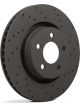 Hawk Talon For 2010 Buick LaCrosse Drilled and Slotted Front Brake Rot…