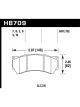 Hawk Performance Alcon Mono 6, Model 4497 DTC-30 Race Brake Pads