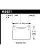 Hawk Willwood 7912 DTC-60 Race Brake Pads