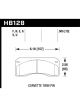 Hawk DTC-60 Race Brake Pads Ferro-Carbon Black Powder Coat High Dus…