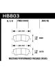 Hawk For 16-17 Ford Mustang GT Brembo Package HP Plus Rear Brake Pa…