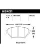 Hawk For 04-05 Mazda Miata DTC-60 Motorsports Front Brake Pads
