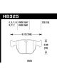 Hawk For 04-06 BMW X5 3.0i/4.4i HPS 5.0 Street Front Brake Pads