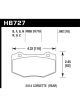 Hawk DTC-30 For 2015 Chevy Corvette Z06 Rear Race Brake Pads