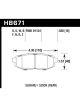 Hawk For 13 Scion FR-S 13 Subaru BRZ/10-12 Legacy 2.5 GT/3.6R HT-10…