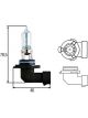 Hella 9005/HB3 12V 100W P20d T4 Halogen Bulb
