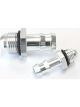 Aeroflow Replacement Fittings for LS Power Steering Tanks Silver