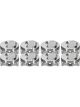 JE Pistons SBC 400 FSR Dome Set of 8 Pistons