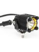 KC Hilites Shield For FLEX LED Single Light Single Clear