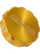 Aeroflow 1 Inch Billet Aluminium Filler Cap Gold