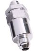 Aeroflow 30 Micron Billet Fuel Filter -6AN Silver , 2