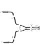 MagnaFlow System C/B For 96-02 Dodge Viper GTS 8.0L