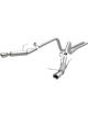 MagnaFlow For 13 Ford Mustang V6 3.7L Competition Dual Split Rear Exit S