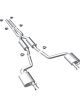 MagnaFlow For 11-12 Dodge Charger R/T Hemi V8 5.7L Dual Split Rear Exit