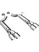 MagnaFlow For 10 Ford Mustang GT V8 4.6L Dual Split Rear Exit Stainless