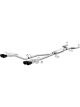 MagnaFlow For 20-21 Ford Explorer 3.0L V6 Dual Exit Quad Black Chrome Ti