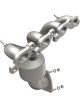 MagnaFlow Converter Direct For 2004-2005 Colorado 2.8L