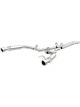 MagnaFlow Cat Back, SS, 2.5in, Competition, Dual Split Polished 4.5in Ti