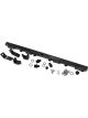 Aeroflow Billet EFI Fuel Rails Black For Ford BA-BF 4.0L DOHC 6 Cyl AF64-2004BLK