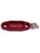 Aeroflow Billet Fuel Pump Block-Off Plate Red For Ford 302-351C