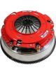 McLeod RXT 1200 Twin Disc Aluminium Flywheel LS-X 6 Bolt Crank 0Bal 168T 1-1/8x2