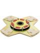 McLeod Disc 400 Series Sprung Hub Flat 4 Paddle 10.5