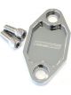 Aeroflow Billet Fuel Pump Block-Off Plate Chrome For Holden V8