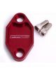 Aeroflow Billet Fuel Pump Block-Off Plate Red For Holden V8