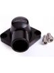 Aeroflow Thermostat Housing Black For SB, BB Chevy, Swivel