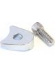Aeroflow Billet Distributor Hold Down Clamp Chrome For Ford 289-351W  AF64-2035C
