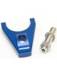 Aeroflow Billet Distributor Hold Down Clamp Blue For Holden & V8