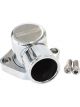 Aeroflow Billet 90 Degree Thermostat Housing Chrome For Ford 302-351C AF64-2039C