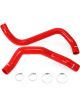 Mishimoto For 2001-2004 Ford Mustang 3.8L V6 Red Silicone Hos…