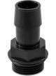 Mishimoto M27 x 2.0 to 3/4in Hose Barb Aluminum Fitting Black
