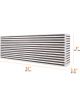 Mishimoto Universal Air-to-Air Intercooler Core 24in / 8in / 3.5in