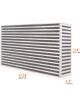 Mishimoto Universal Air-to-Air Intercooler Core 17.75in / 11.8in / 4.