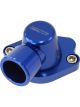 Aeroflow Thermostat Housing Blue For Holden V8, No Heater Outlet