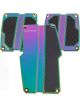 NRG Brushed Aluminum Sport Pedal M/T Neochrome w/Black Carbon