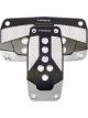 NRG Aluminum Sport Pedal A/T Black w/Silver Carbon