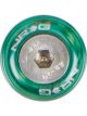 NRG Fender Washer Kit w/Rivets For Metal Green Set of 10