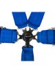 NRG 6PT 3in. Seat Belt Harness / Cam Lock Blue