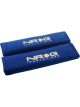 NRG Seat Belt Pads 2.7in. W x 11in. L Blue Short 2pc