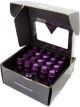 NRG 700 Series M12 X 1.5 Steel Lug Nut w/Dust Cap Cover Set 21 P…