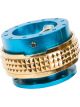 NRG Quick Release Kit Pyramid Edition New Blue Body / Chrome Gold…