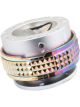 NRG Quick Release Kit Pyramid Edition Silver Body / Neochrome Pyr…